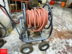 Hose Reel Mounted on Cart - Rigging Fee $25