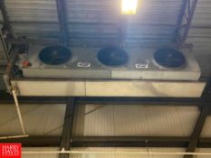 3-Fan Vilter Cooler Evaporator - Rigging Fee $1,500