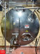 Heil 5,000 Gallon S/S Horizontal Tank, S/N 179260, with Agitation - Rigging Fee $4,000