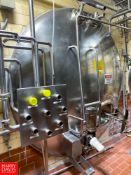 Heil 5,000 Gallon S/S Horizontal Tank, S/N 179261, with Agitation - Rigging Fee $4,000