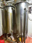 (3) 100 Gallon S/S Tanks, with Centrifugal Pump and Meter - Rigging Fee $500