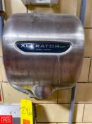 Xcelerator Automated Hand Dryer - Rigging Fee $25