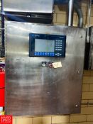 Allen-Bradley PanelView 900 Touch Screen Display, Allen-Bradley PLC with (6) I/O Cards, (2)