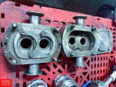 (2) Positive Displacement Pump Head Parts - Rigging Fee $25