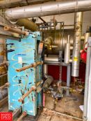 Ammonia Grycol Chiller System, with Alfa Laval 1-Zone Plate Heat Exchanger, 400 Gallon Tank and