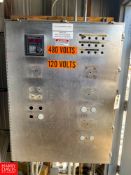 Allen-Bradley Digital Display, (4) Frenic Mega Inverters, with S/S Enclosure - Rigging Fee $350