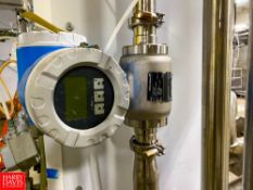 Endress+Hauser S/S Deflow Meter and Air Valve - Rigging Fee $50