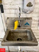 S/S Auto Hand Sink - Rigging Fee $30