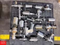 Assorted Air Valves - Rigging Fee $110