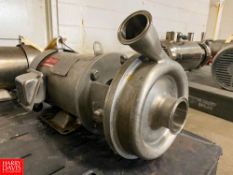 Alfa Laval Centrifugal Pump, Model: 9634078330, S/N 727788, with 5 HP 3,490 RPM Motor - Rigging