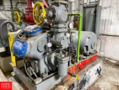 Vilter 4-Cylinder Ammonia Compressor, with 75 HP 1,725 RPM Motor - Rigging Fee $1,000