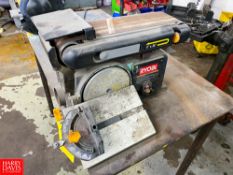 Ryobi Table Mounted Belt and Disc Sander - Rigging Fee $25