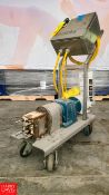 APV Revel Pump Size 0TF with Variable Frequency Drive, Mounted on Portable S/S Cart (Missing Head)