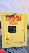 Flammable Storage Cabinet, 5 Gallon Capacity - Rigging Fee: $50
