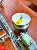 S/S Funnel with Lid - Location: Utica, Ohio - Rigging Fee: $25