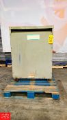 EGS Hevi-Duty 150 KVA Transformer - Rigging fee: $100