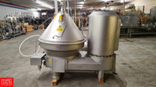 GEA Westfalia Separator, Model: MSE 300-96-777, S/N 1721 622 - Rigging Fee: $1250