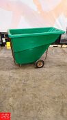 Bayhead Portable Dumpster, 5/8th Cubic Yard 300 LB Capacity - Rigging fee: $50