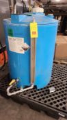 150 Gallon Poly Tank on Chemical Spill Containment Pallet - Rigging fee: $150