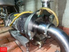 Fristam Centrifugal Pump, with 5 HP Motor and 3