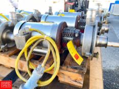 Fristam Centrifugal Pump, with Baldor 5 HP 3,450 RPM Motor and 2.5