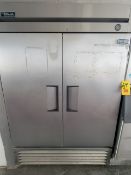 True Dual Door S/S Refrigerator - Rigging Fee: $350