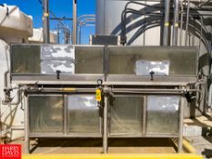 S/S Storage Units, with Butterfly Valves and Pressure Gauges - Rigging Fee: $400