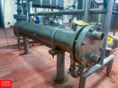 Enerquip 150 PSIG S/S Tube/Shell Heat Exchanger, S/N 9422, Subject to Bulk Bid - Rigging Fee: $300