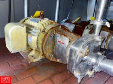 Fristam Centrifugal Pump with Motor and 2.5
