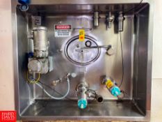 Centrifugal Pump 40,000 Gallon S/S Refrigerated Silo, S/N 3561, with Horizontal Agitation -