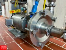 Fristam Centrifugal Pump, with Baldor 10 HP 1,765 RPM S/S Clad Motor and 3