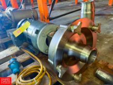 Fristam Centrifugal Pump, Model: FPX3551-250 with Baldor 10 HP Motor and 3