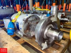 Fristam Centrifugal Pump 15 HP 3,500 RPM Motor and 2