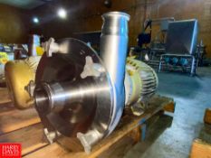 Fristam Centrifugal Pump 10 HP 1,760 RPM Motor and 3