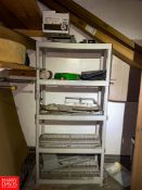 Cabinets, Shelves, Milk Jug, Hose and Assorted Hardware - Rigging Fee: $600