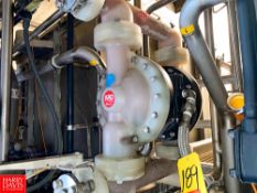ARO Poly Diaphragm Pump - Rigging Fee: $100
