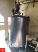 200 Gallon S/S Single Shell Hinged Lid Tank - Rigging Fee: $300