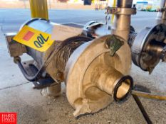 Fristam Centrifugal Pump, with Baldor 15 HP 3,450 RPM Motor and 2