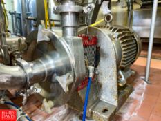 Fristam Centrifugal Pump with Baldor 15 HP 3,515 RPM Motor and 2.5