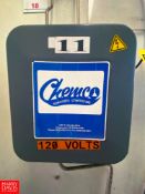 Chemco Boot Sanitizer Station and Air Curtain - Rigging Fee: $250