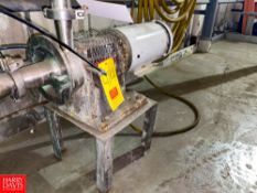 Fristam Centrifugal Pump with Baldor 3