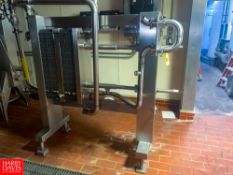 APV S/S Plate Heat Exchanger, Model: SR210, S/N 27208 2-Zone with Ball Valves - Rigging Fee: $1500