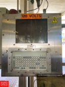 S/S Monitor Enclosure, with Keyboard - Rigging Fee: $100