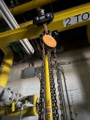 2 Ton Capacity Electronic Hoist - Rigging Fee: $100