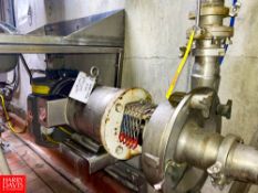 Fristam Centrifugal Pump with Baldor 5 HP 1,750 RPM Motor and 3