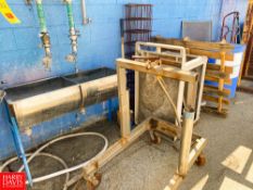 (10) Poly Tanks, Suction/Discharge Hose, Diaphragm and Vacuum Pumps, Welders, receivers, Man