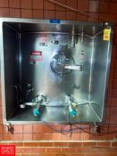 Walker 6,500 Gallon Jacketed S/S Silo with Vertical Agitation and Sensors, Model: 12204, S/N VSHT-