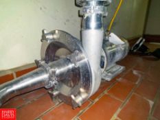 Fristam Centrifugal Pump with Baldor 5 HP 1,750 RPM Motor and 3