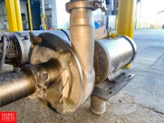 Fristam Centrifugal Pump, with Baldor 5 HP 1,750 RPM S/S Clad Motor and 2