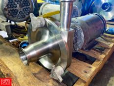 Fristam Centrifugal Pump 2 HP 1,750 RPM S/S Clad Motor and 2